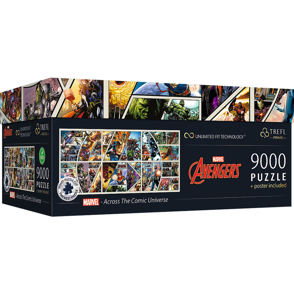 Product image Avengers - Across The Comic Universe Puzzle Collection with Poster