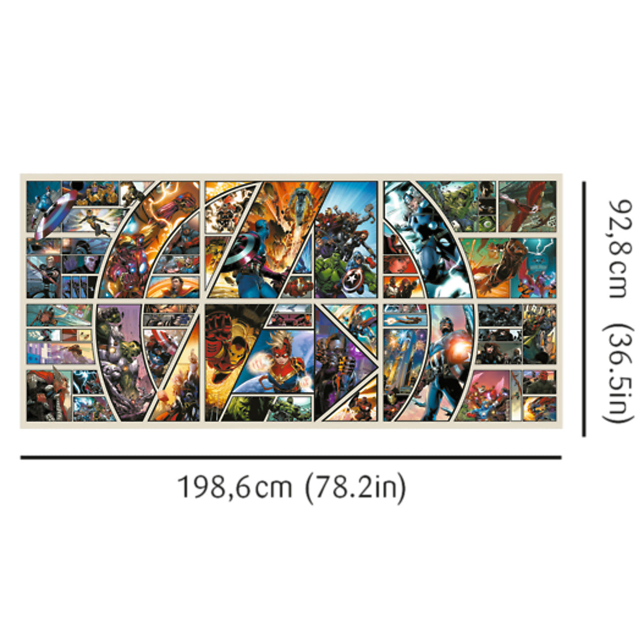 Product image Avengers - Across The Comic Universe Puzzle Collection with Poster