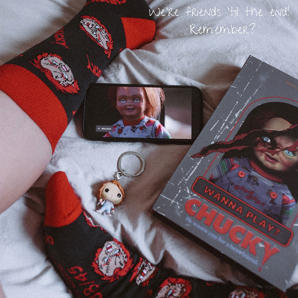 Zdjęcie produktu Chucky – zestaw 3 par skarpet w pudełku prezentowym