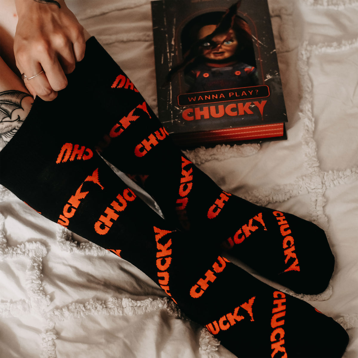 Zdjęcie produktu Chucky – zestaw 3 par skarpet w pudełku prezentowym