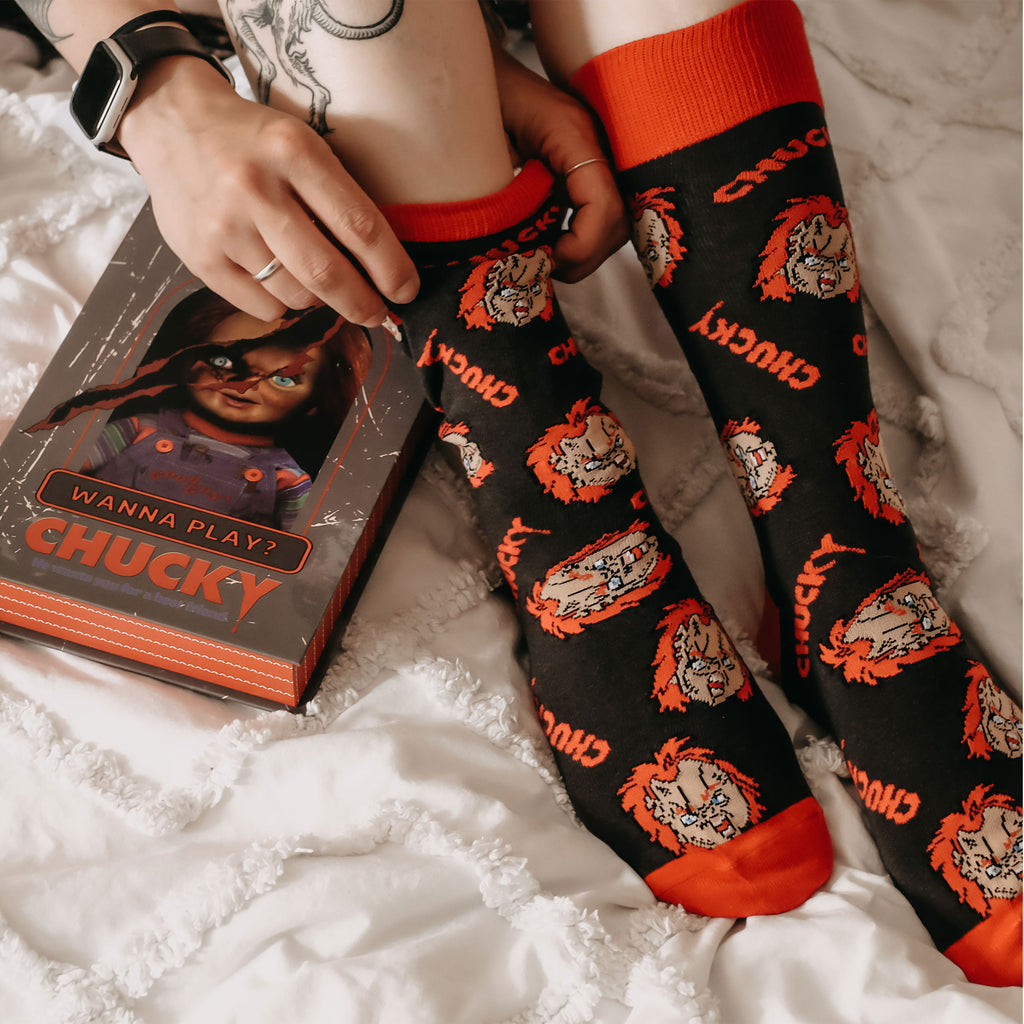 Zdjęcie produktu Chucky – zestaw 3 par skarpet w pudełku prezentowym