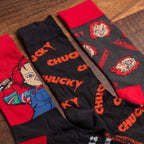 Zdjęcie produktu Chucky – zestaw 3 par skarpet w pudełku prezentowym