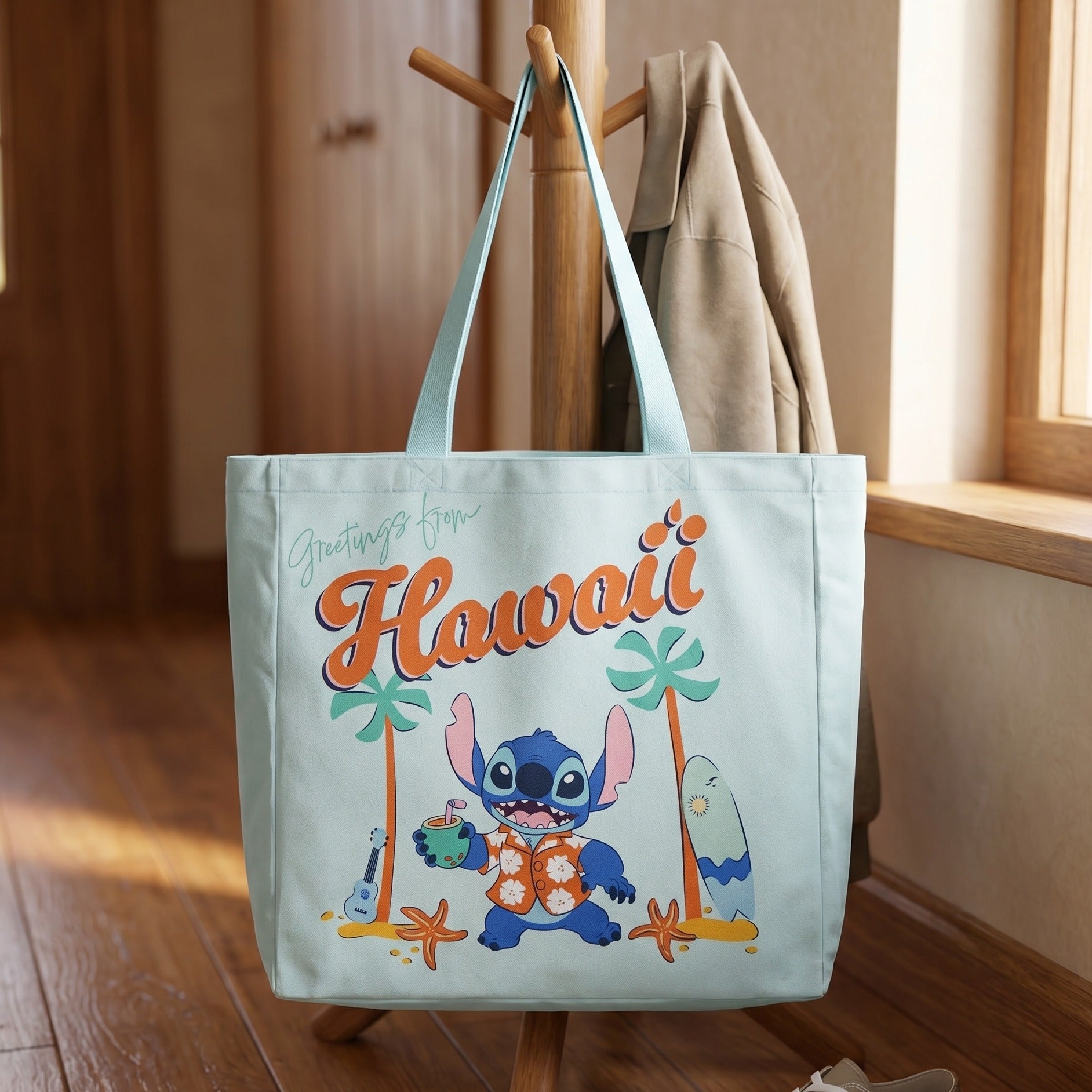 Zdjęcie produktu Torba shopper Stitch Hawaii - Lilo & Stitch