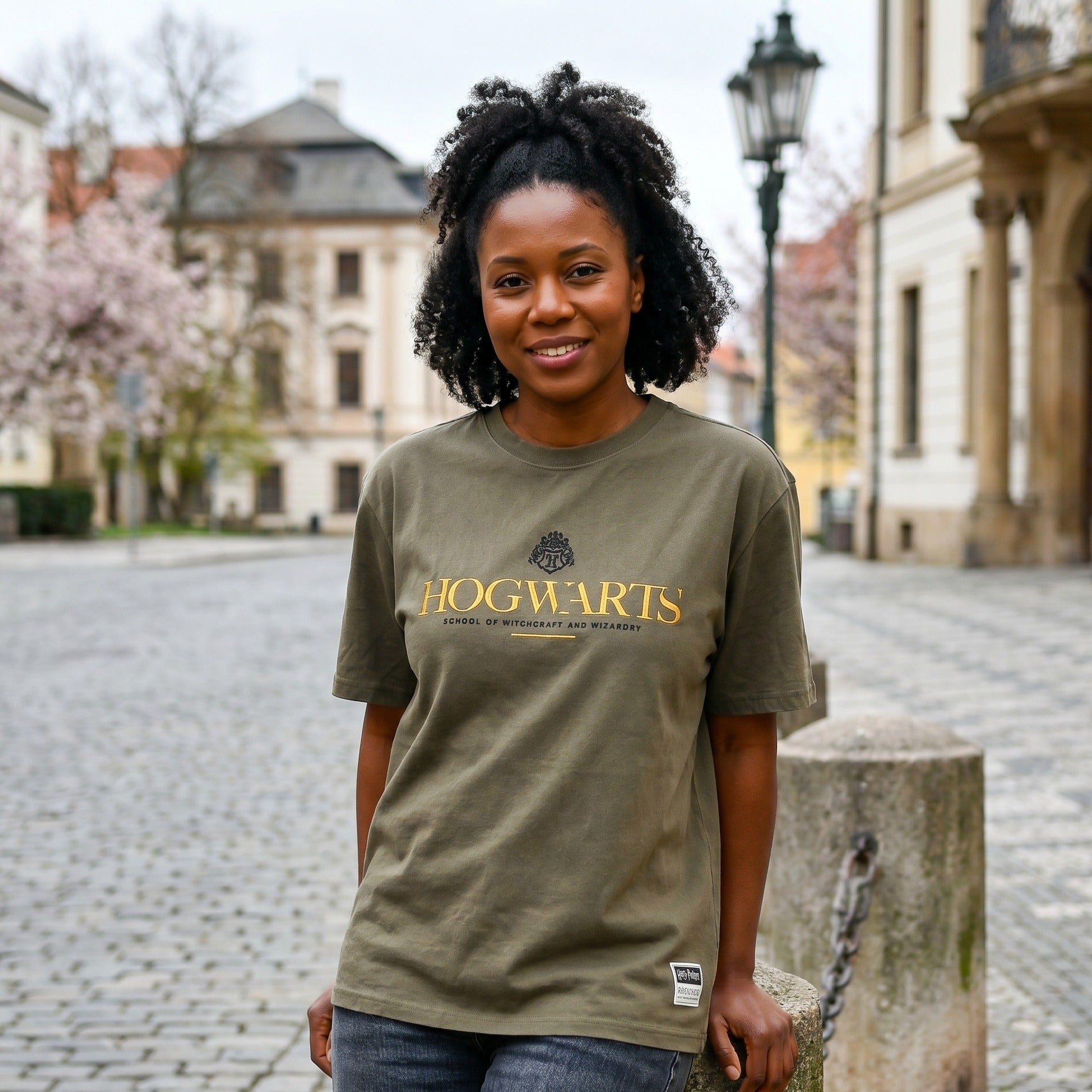 Zdjęcie produktu Harry Potter - koszulka oversize Hogwarts