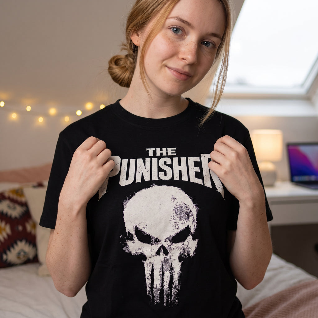 Zdjęcie produktu Punisher - T-shirt z logo Skull