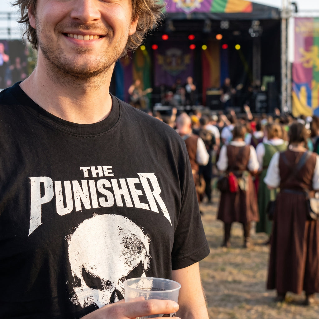 Zdjęcie produktu Punisher - T-shirt z logo Skull