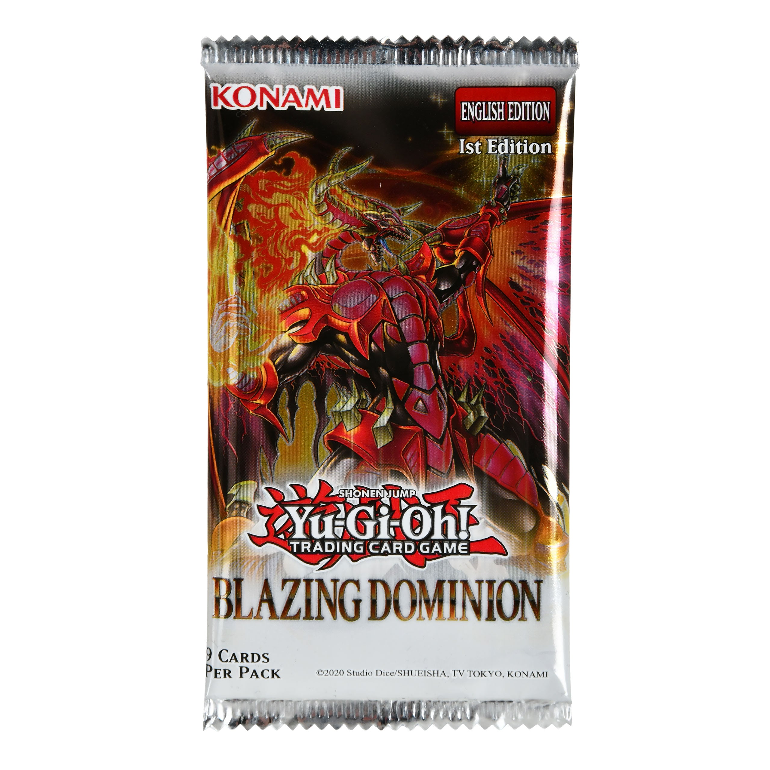 Zdjęcie produktu Yu-Gi-Oh! - Blazing Dominion Collector Booster angielska wersja