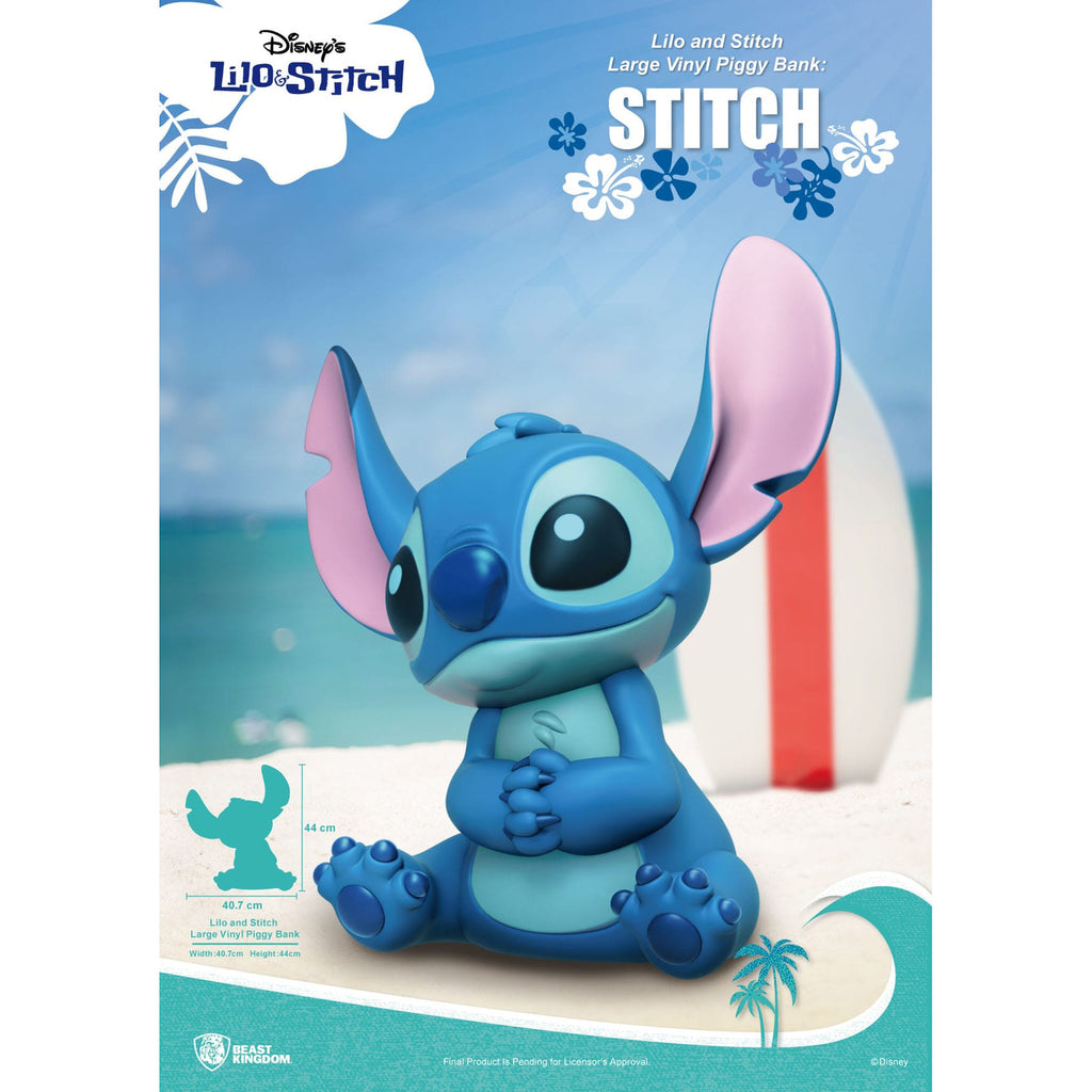 Zdjęcie produktu Lilo & Stitch skarbonka z winylu Stitch 44 cm