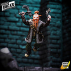 Product image Vitruvian H.A.C.K.S. Action Figure Dwarf Mercenary Grimgrom