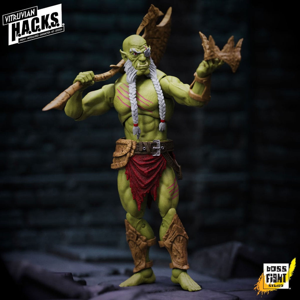 Zdjęcie produktu Figurka akcji Vitruvian H.A.C.K.S. Mighty Orc Sovran Bur'Zagi