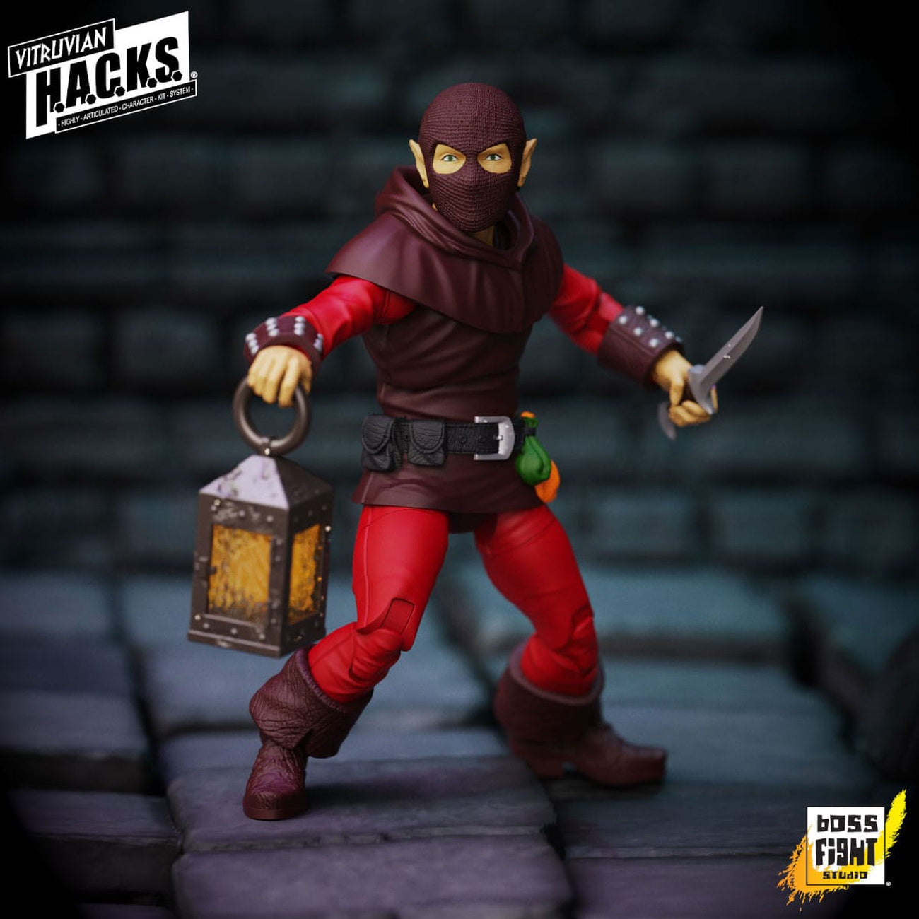 Zdjęcie produktu Figurka akcji Vitruvian H.A.C.K.S. Halfling Scout Dwynn Dellos