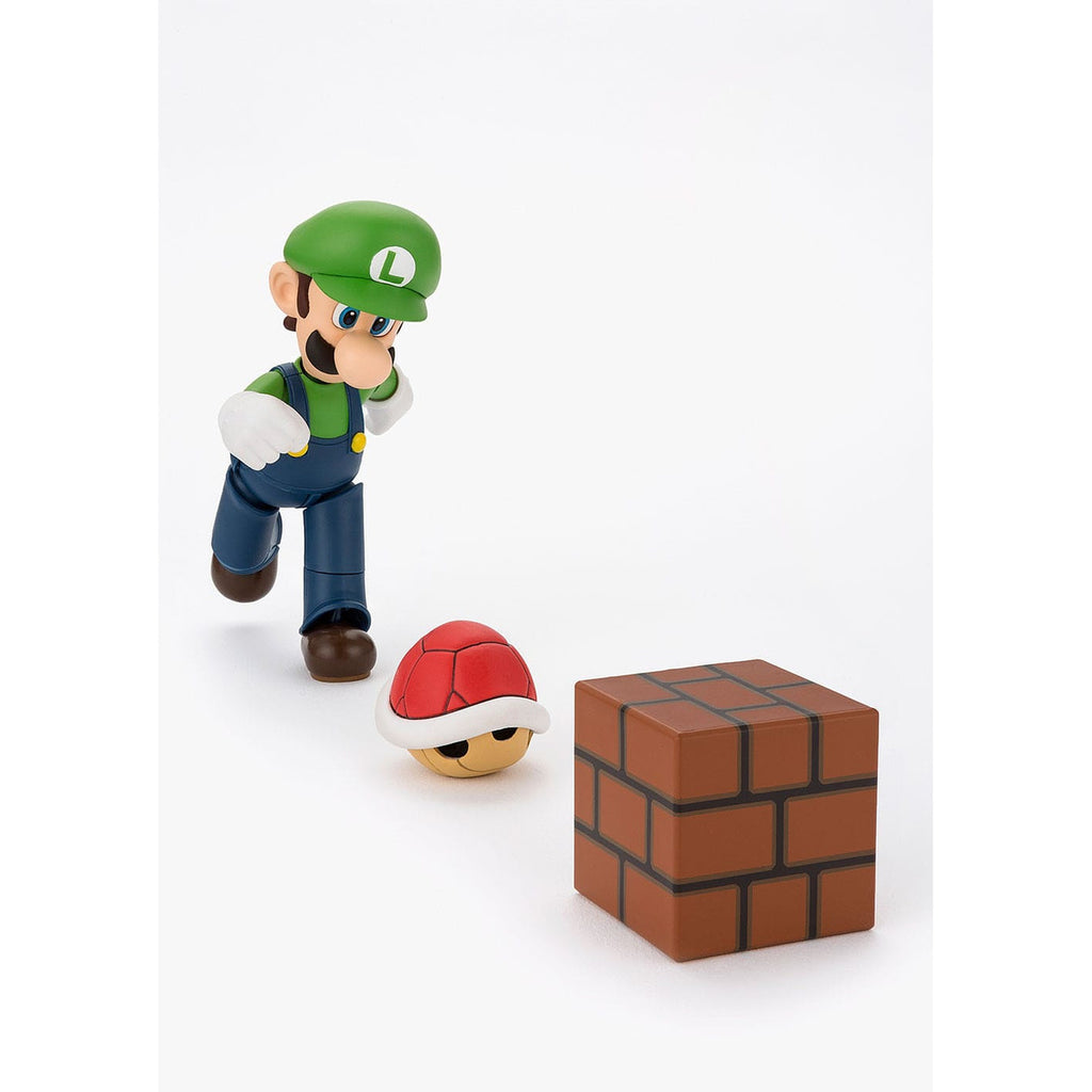 Zdjęcie produktu Super Mario Figurka akcji S.H. Figuarts Luigi 11 cm