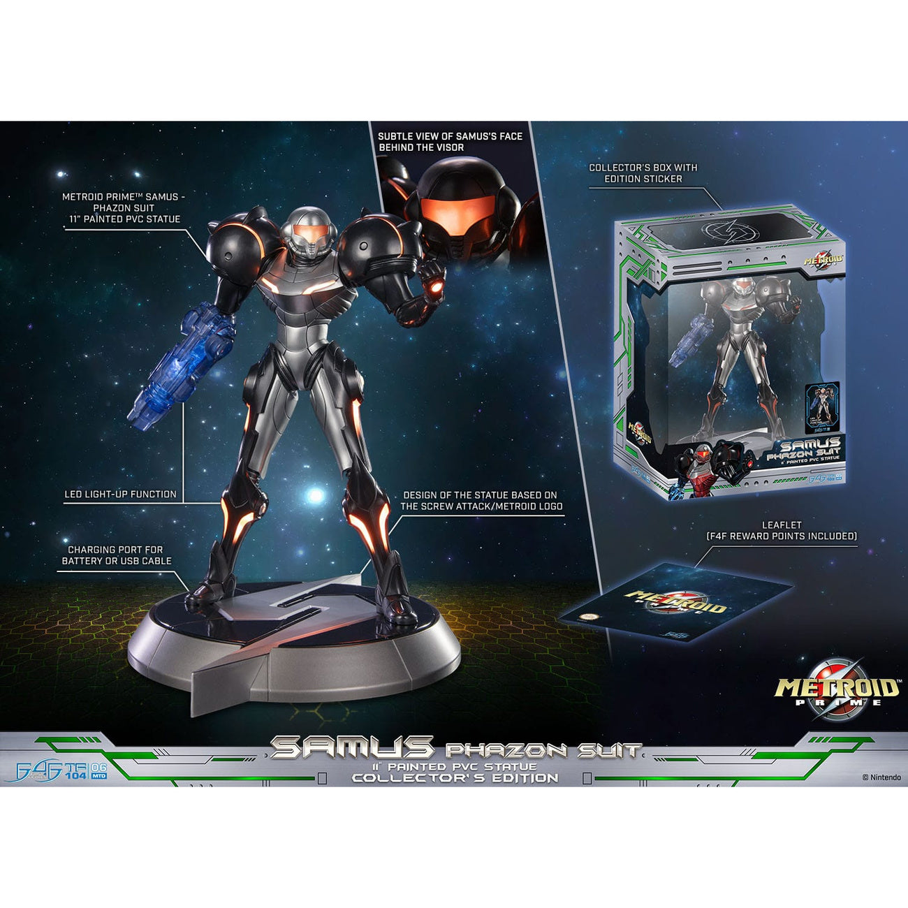 Zdjęcie produktu Metroid Prime Figurka PVC Samus Phazon Suit Collectors