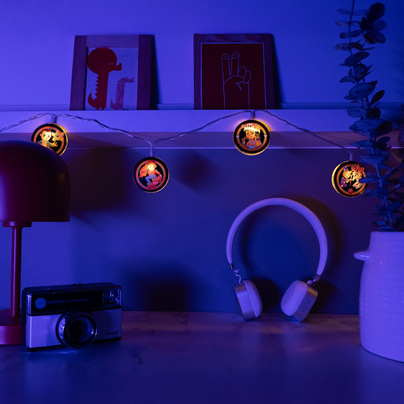 Zdjęcie produktu Stranger Things Lampki dekoracyjne z postaciami