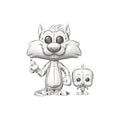 Zdjęcie produktu Figurka winylowa Looney Tunes POP! & Buddy Animation