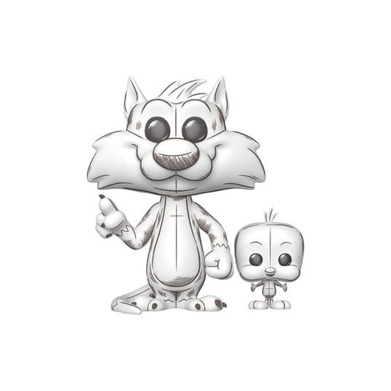 Product image Looney Tunes POP! & Buddy Animation Vinyl Figure