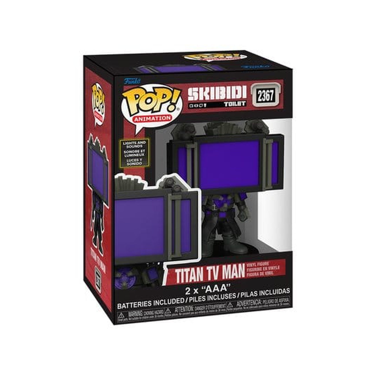 Zdjęcie produktu Skibidi Toilet Figurka Super Sized POP! Vinyl Titan TV