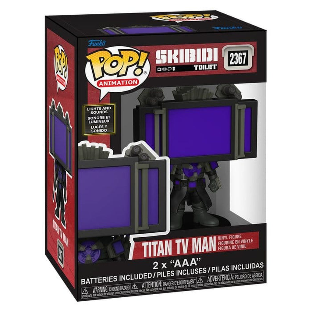 Zdjęcie produktu Skibidi Toilet Figurka Super Sized POP! Vinyl Titan TV