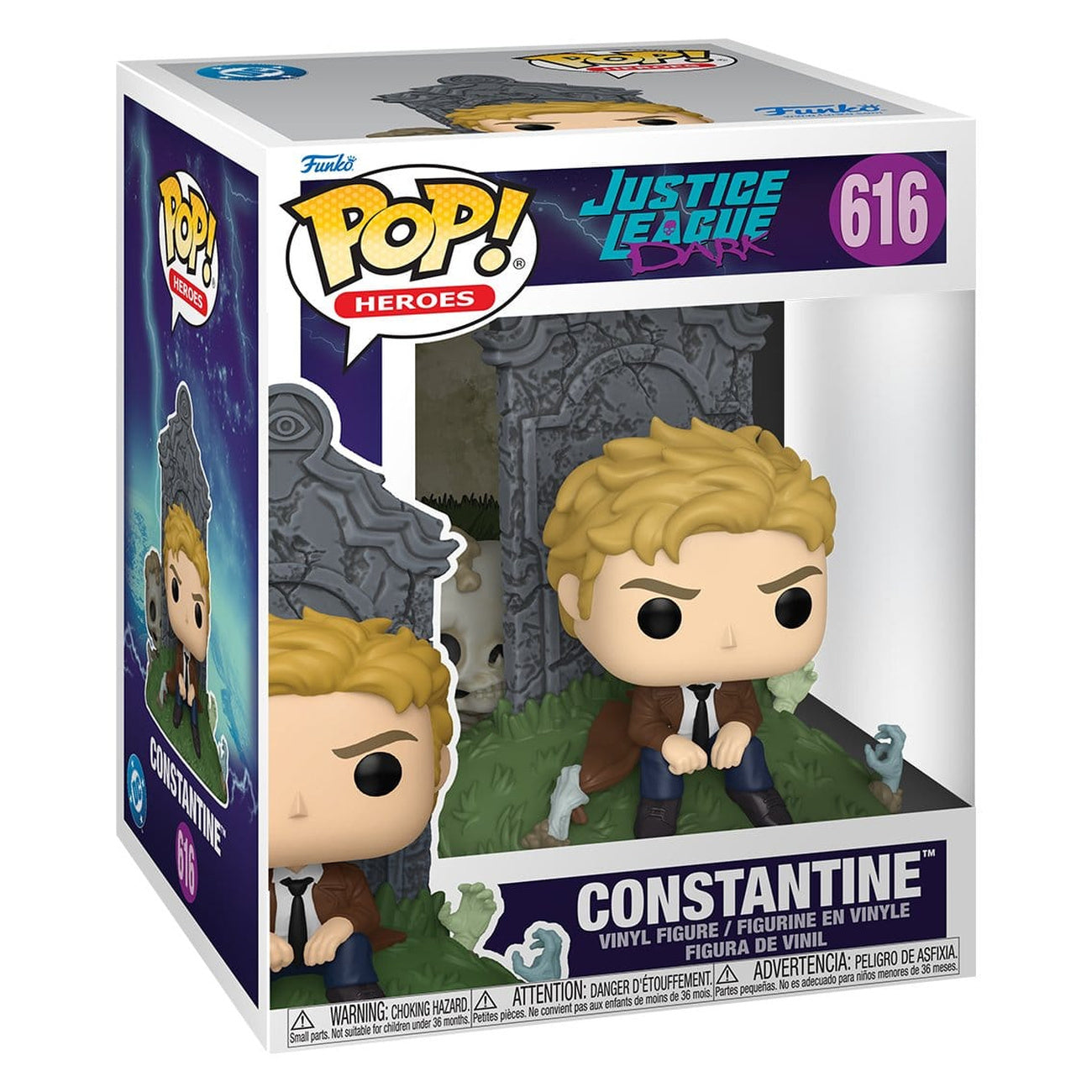 Zdjęcie produktu Justice League Dark POP! Deluxe winylowa figurka Constantine 9 cm