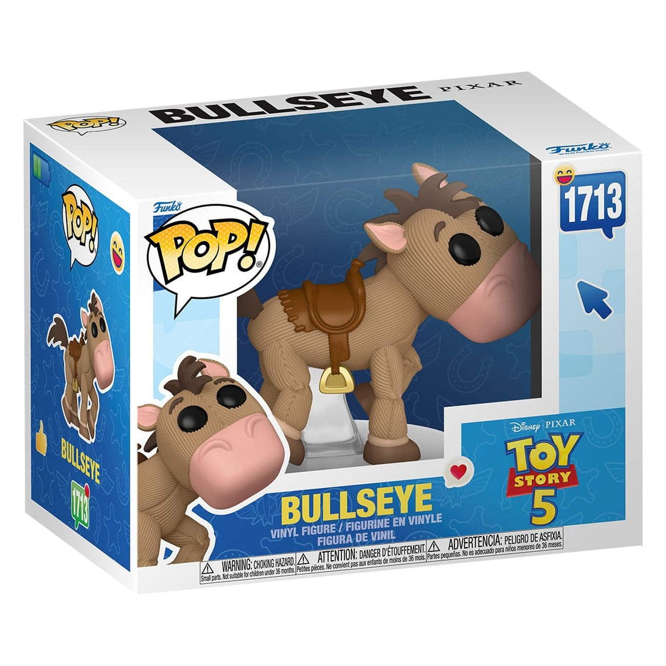 Zdjęcie produktu Toy Story 5 Figurka POP! Premium Vinyl Bullseye 9 cm