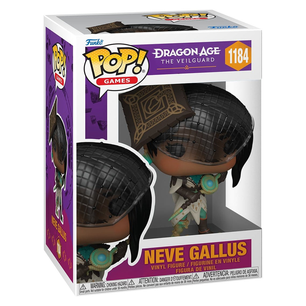 Zdjęcie produktu Dragon Age: The Veilguard Figurka Winylowa POP! Games Neve 9 cm