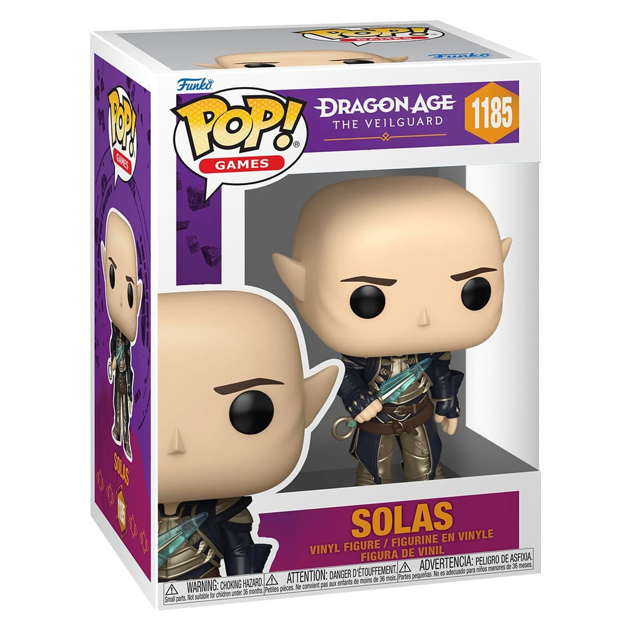 Zdjęcie produktu Dragon Age: The Veilguard Figurka winylowa POP! Games Solas 9 cm