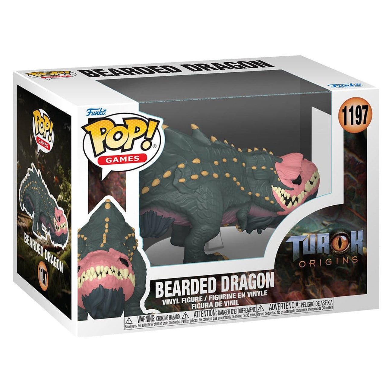 Zdjęcie produktu Turok POP! Games Figurka winylowa Bearded Dragon 9 cm