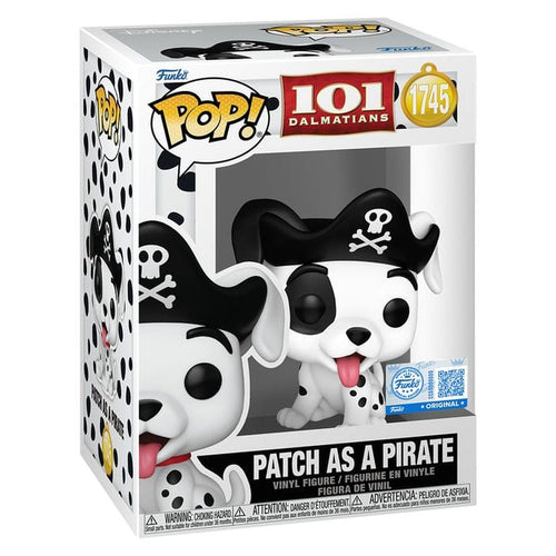 Zdjęcie produktu 101 Dalmatyńczyków Figurka winylowa POP! Disney Patch (Pirat)