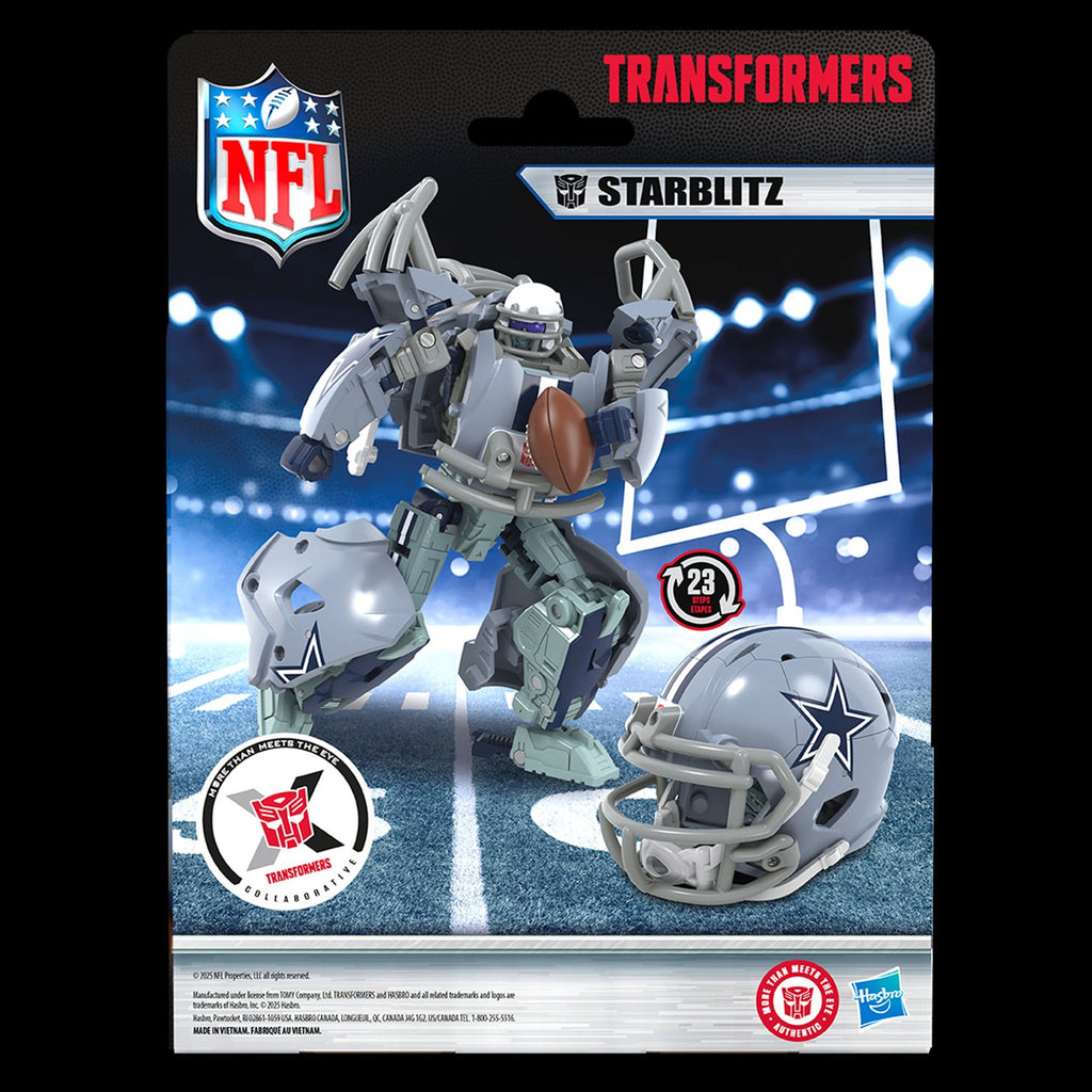 Zdjęcie produktu Transformers x NFL Figurka akcji Dallas Cowboys: Starblitz 14