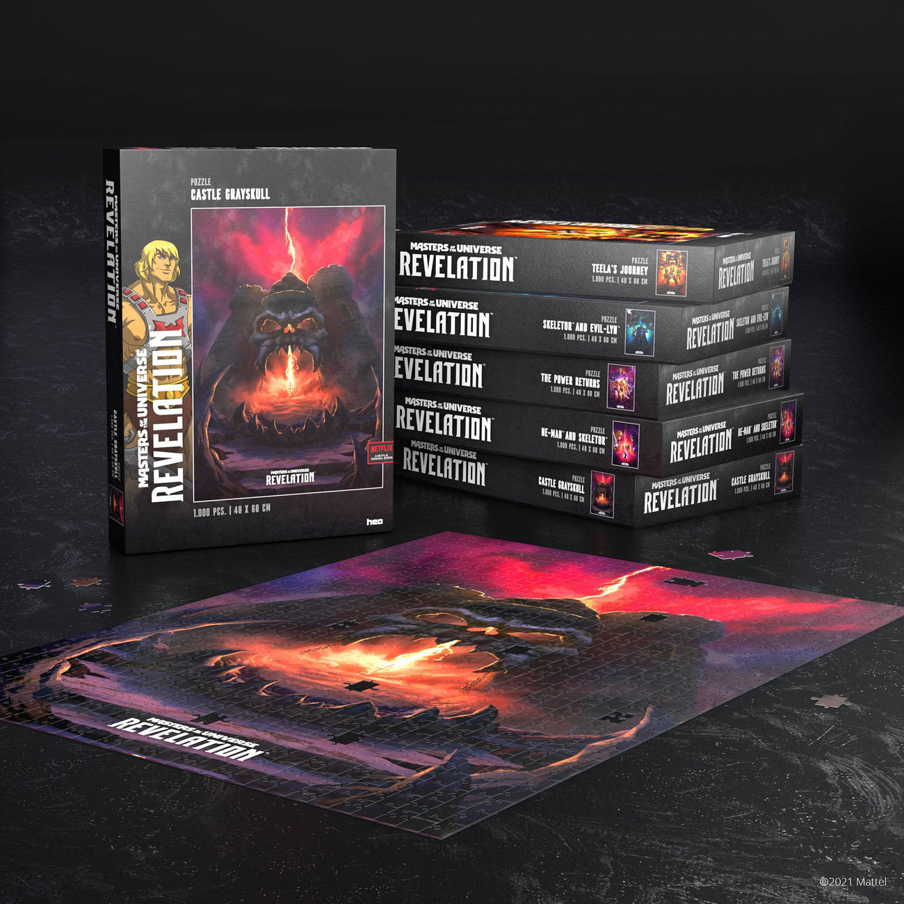 Zdjęcie produktu Masters of the Universe: Revelation™ Puzzle Zamek