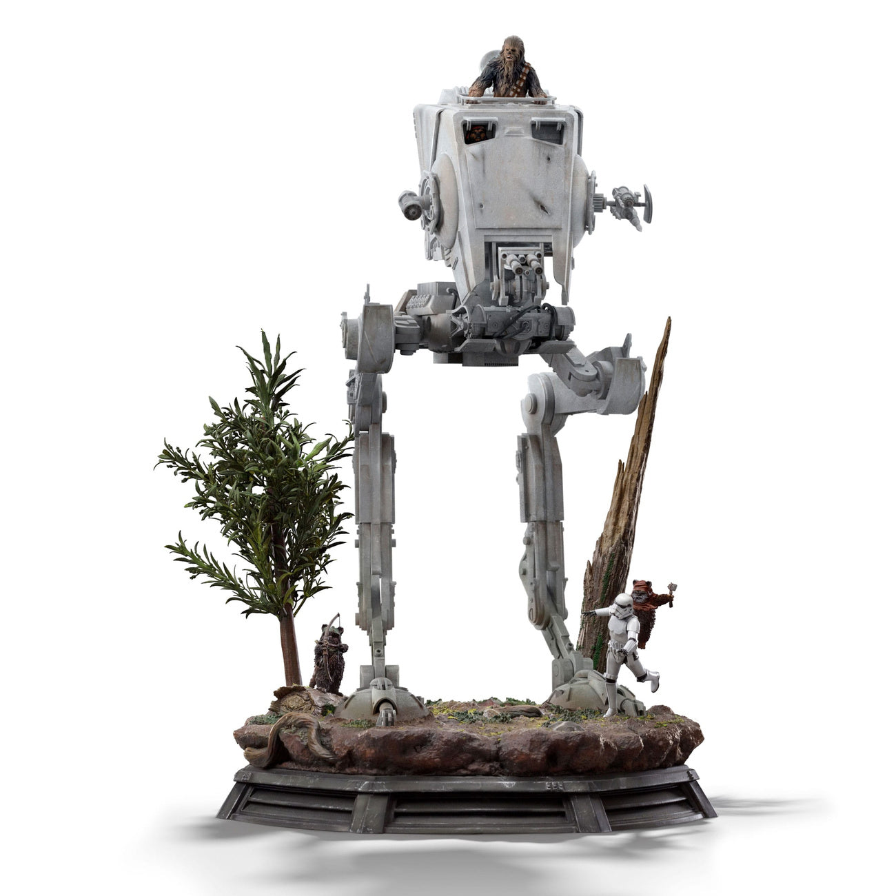 Zdjęcie produktu Star Wars Demi Art Scale Figura 1/20 AT-ST i Chewbacca 53