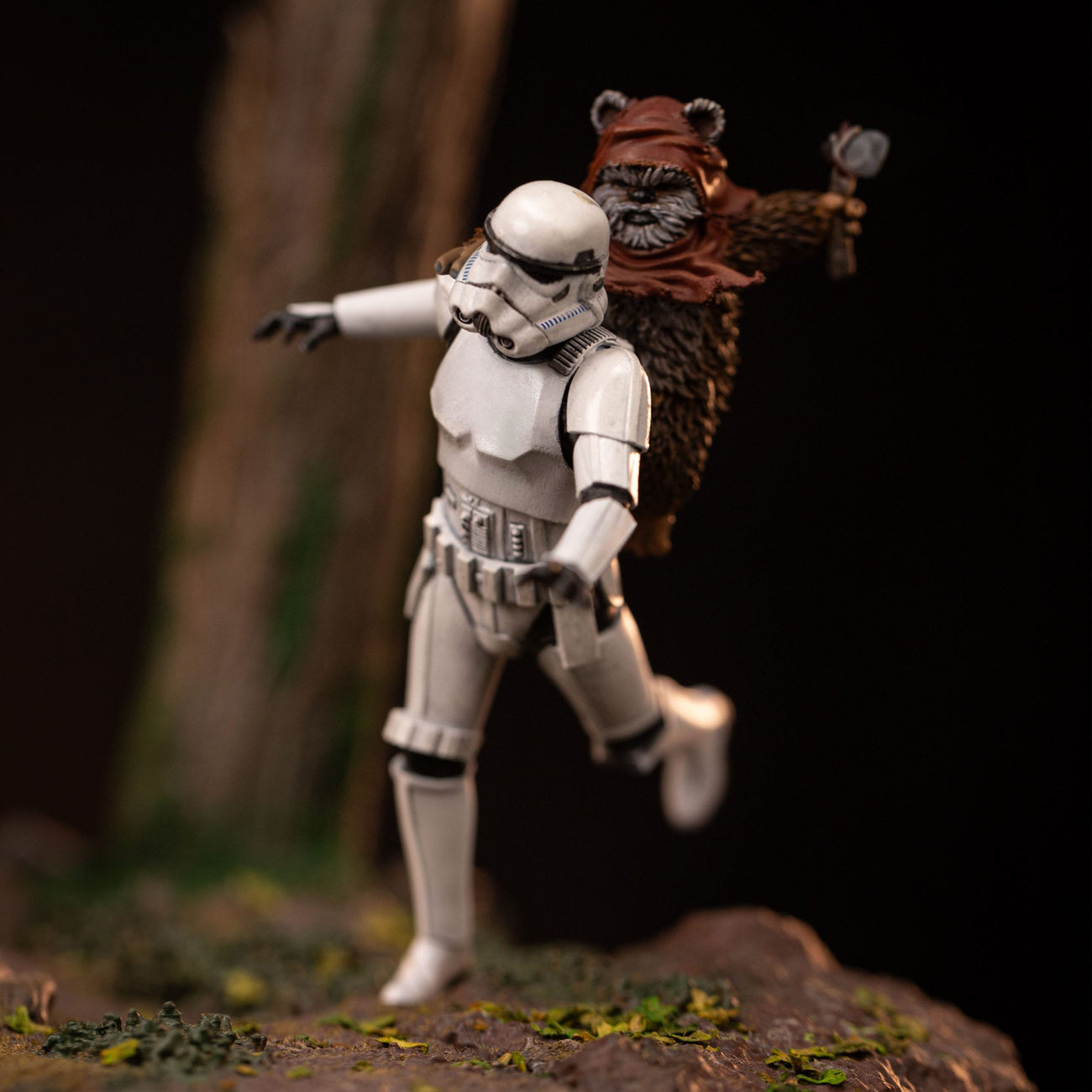 Zdjęcie produktu Star Wars Demi Art Scale Figura 1/20 AT-ST i Chewbacca 53