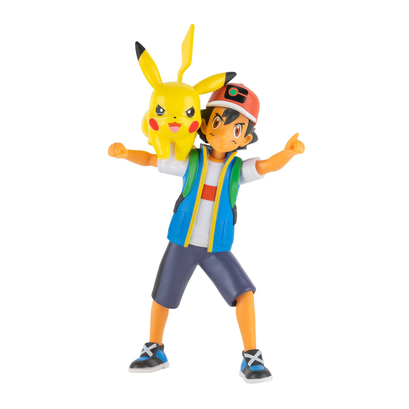 Zdjęcie produktu Figurki Pokémon Battle Feature Ash i Pikachu 11 cm