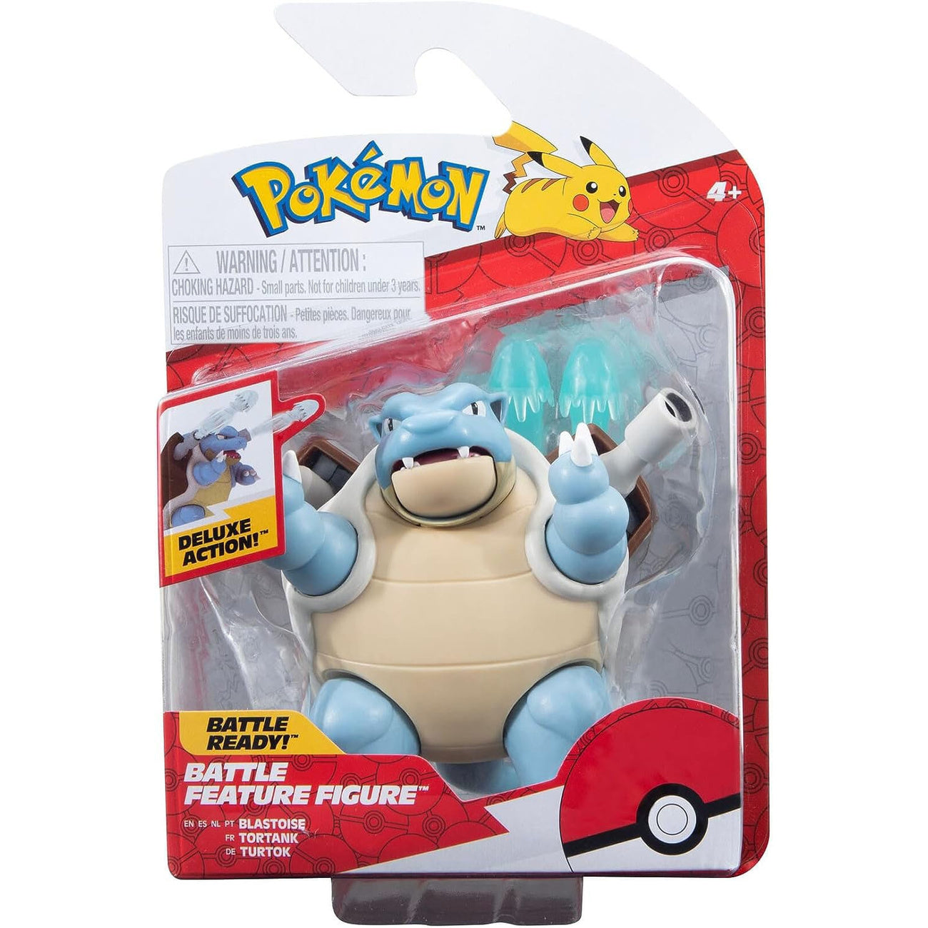 Zdjęcie produktu Figurka Pokémon Battle Feature Blastoise 11 cm