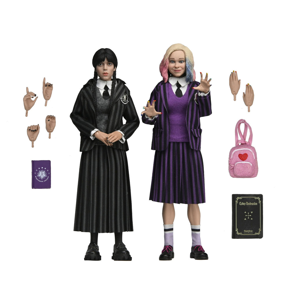 Zdjęcie produktu Zestaw 2 figurek akcji Wednesday – Wednesday Addams