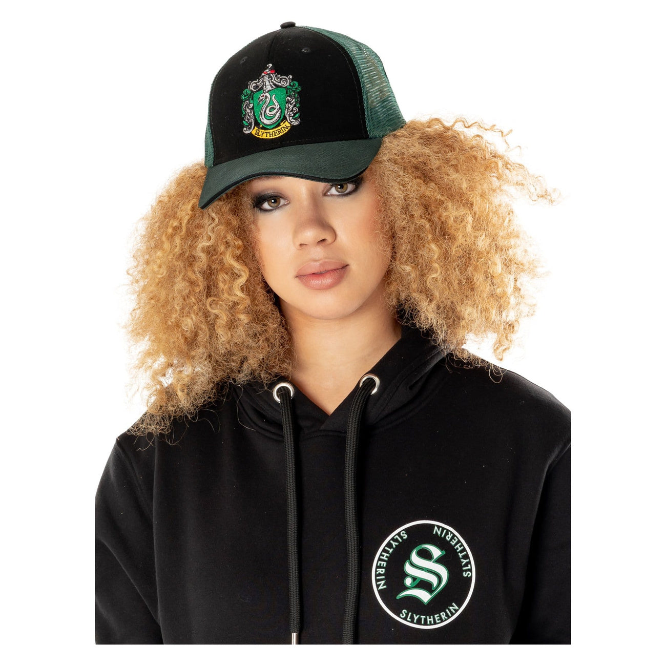 Zdjęcie produktu Harry Potter Czapka z daszkiem trucker Slytherin