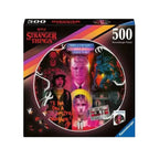 Zdjęcie produktu Stranger Things Okrągłe Puzzle Friends Don't Lie (500 Elementów)