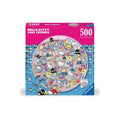 Zdjęcie produktu Hello Kitty and Friends Okrągłe Puzzle (500 Elementów)