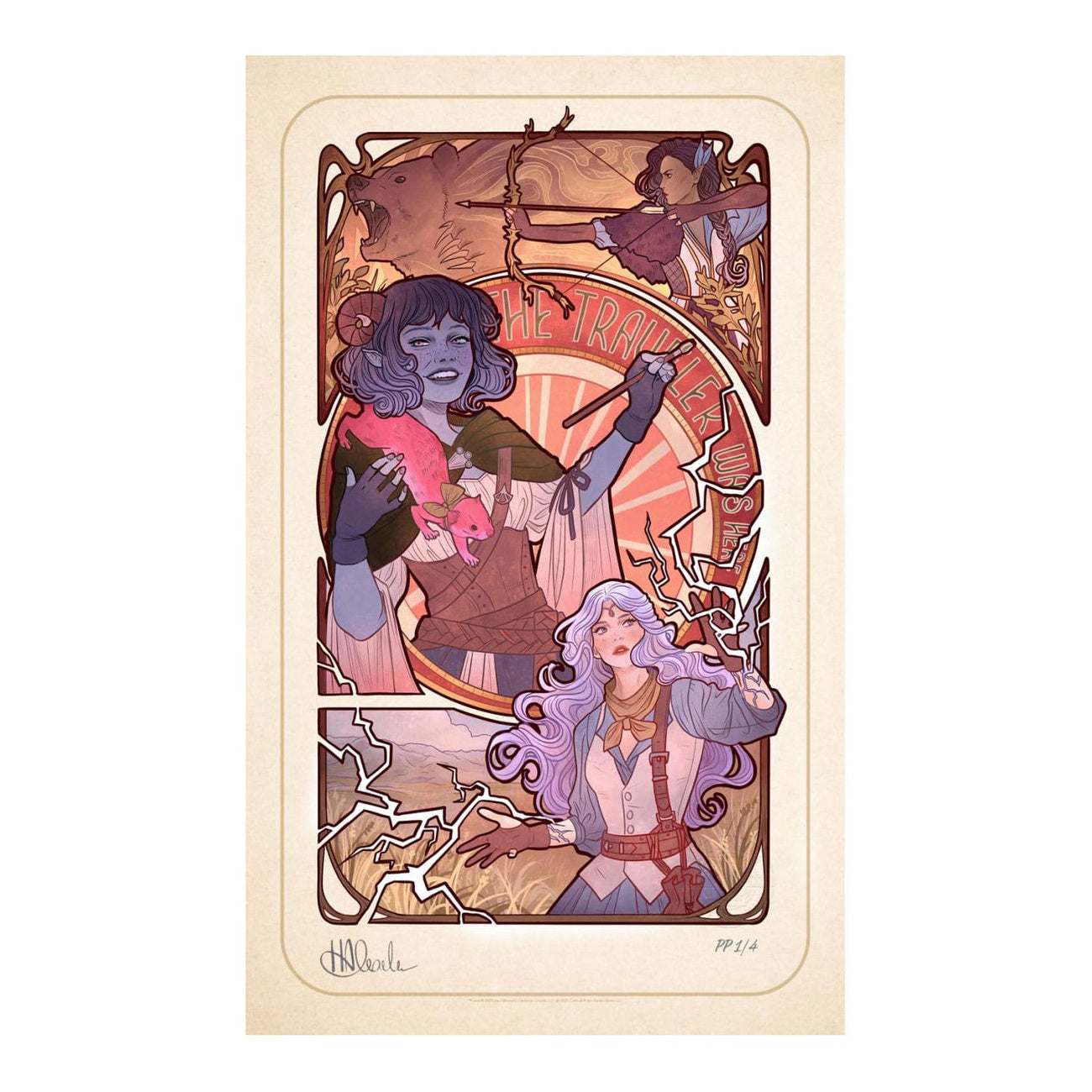 Zdjęcie produktu Critical Role – grafika artystyczna Laura Bailey: 10th Anniversary Art