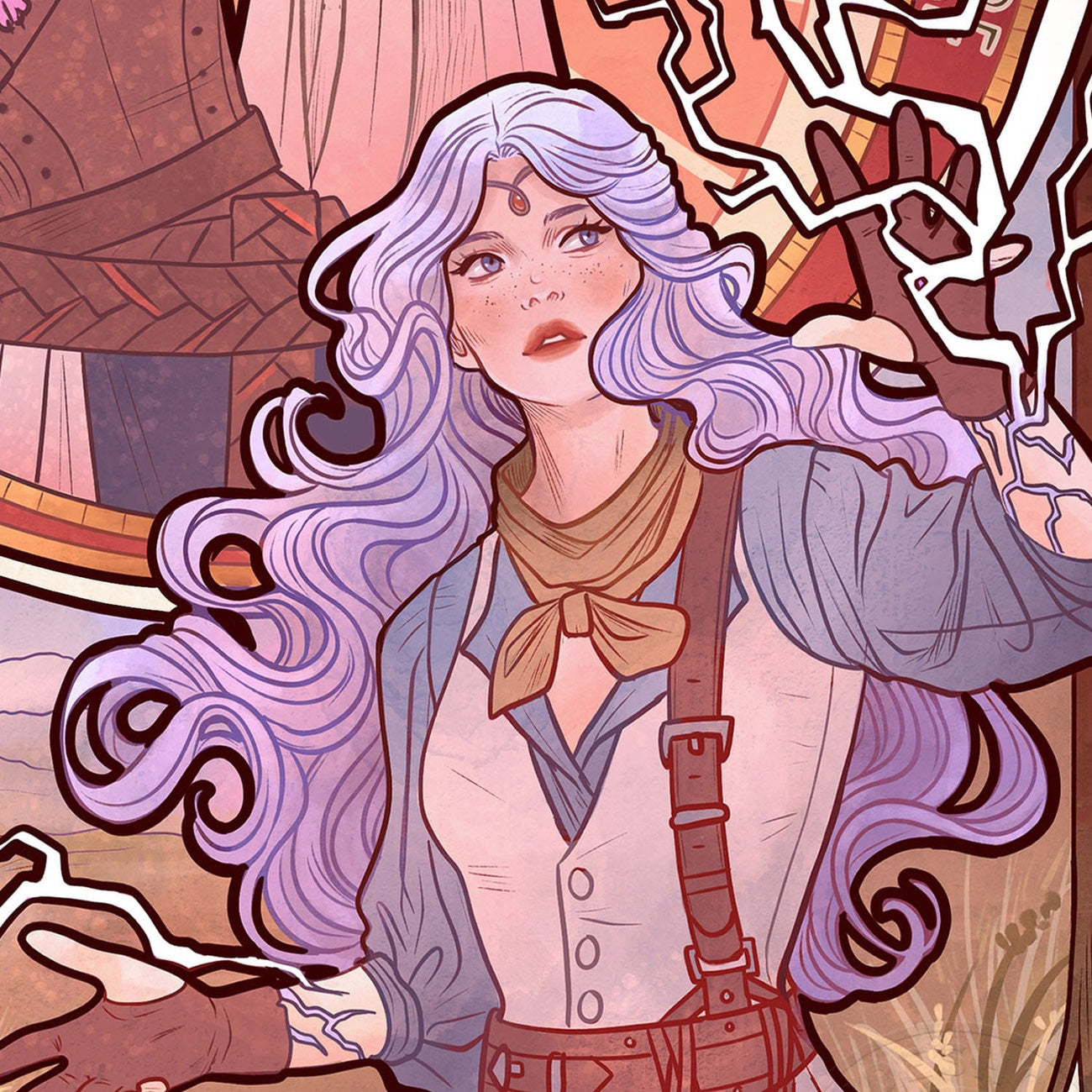 Zdjęcie produktu Critical Role – grafika artystyczna Laura Bailey: 10th Anniversary Art