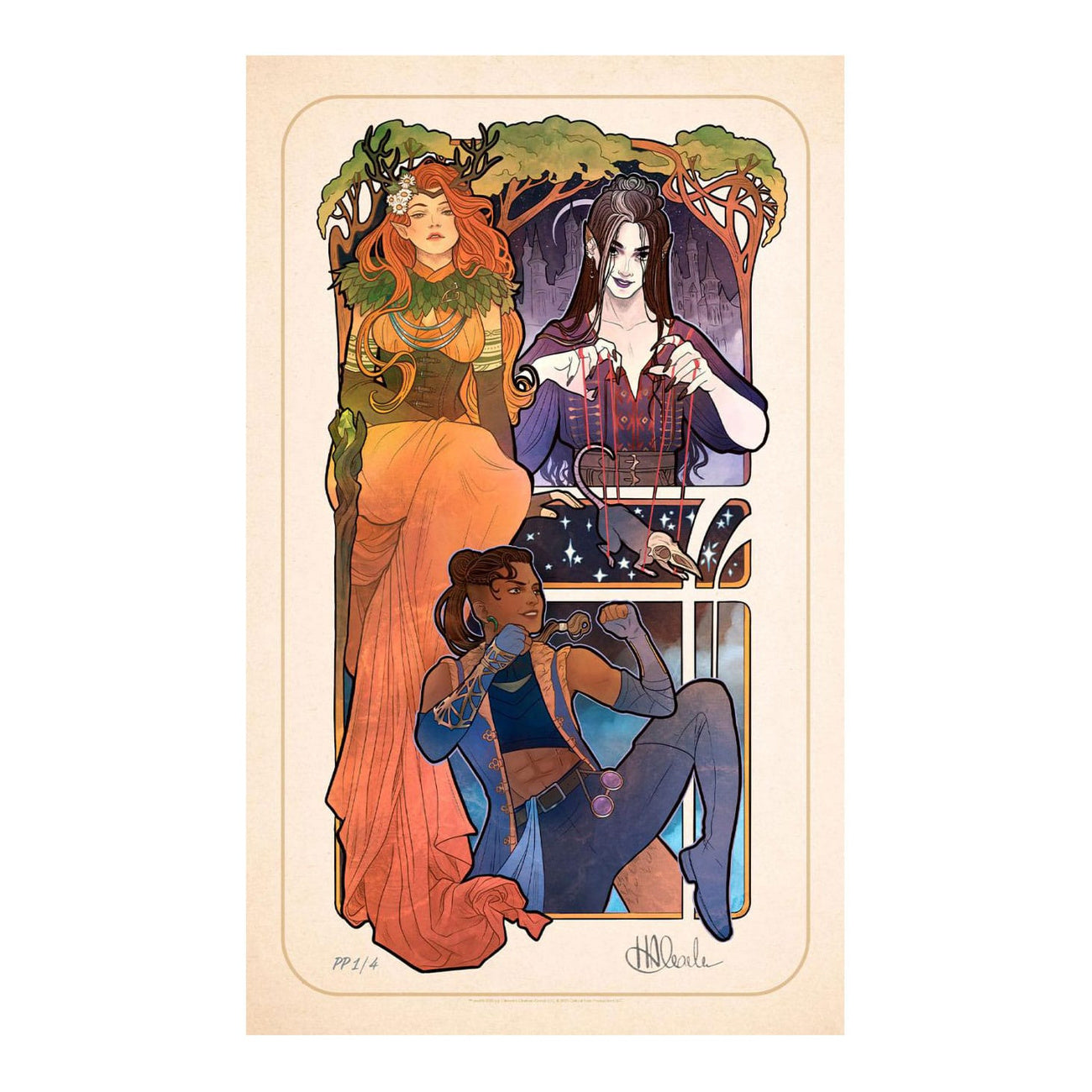 Zdjęcie produktu Critical Role Plakat Artystyczny Marisha Ray: 10th Anniversary Art