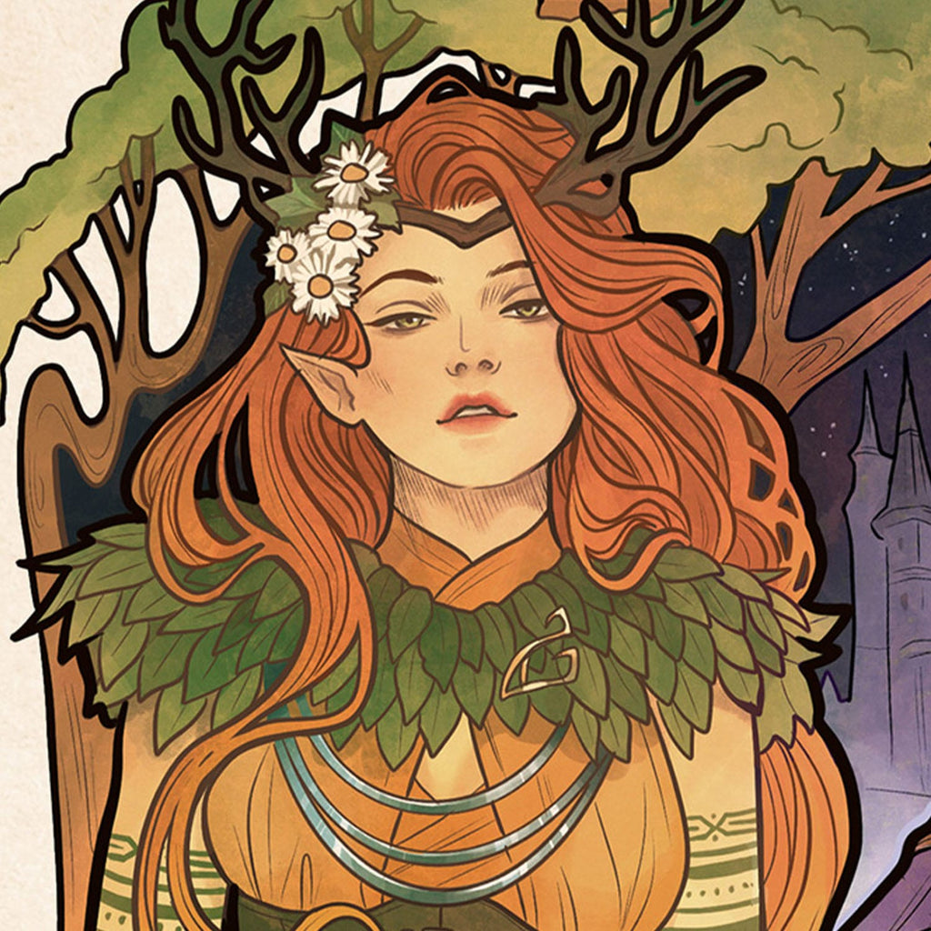 Zdjęcie produktu Critical Role Plakat Artystyczny Marisha Ray: 10th Anniversary Art