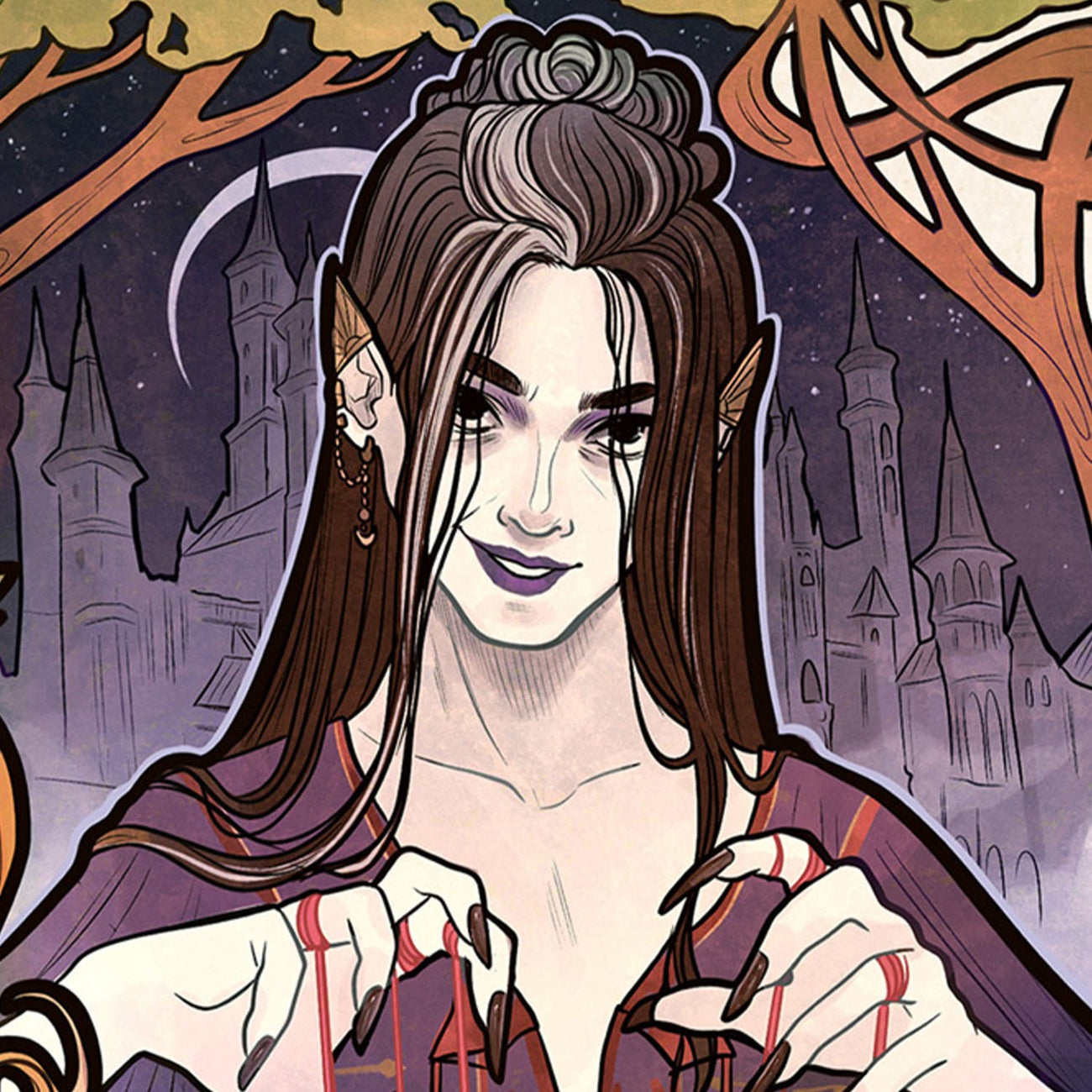 Zdjęcie produktu Critical Role Plakat Artystyczny Marisha Ray: 10th Anniversary Art