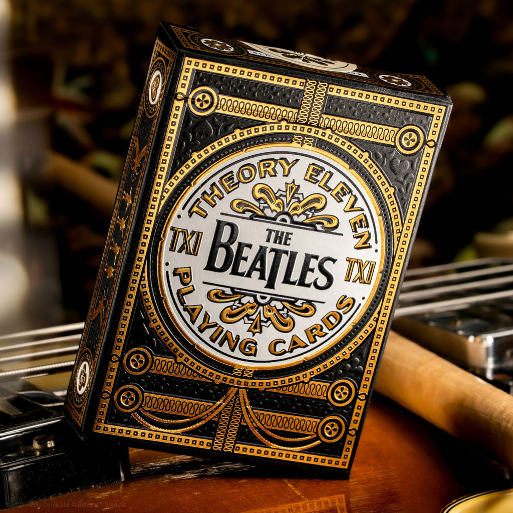 Zdjęcie produktu The Beatles Karty do gry Black Special Edition
