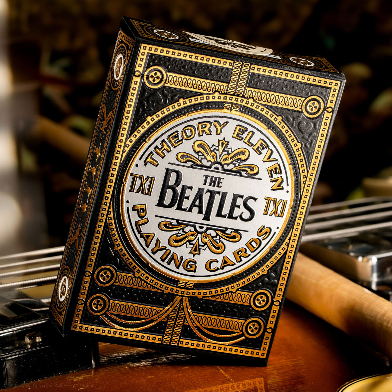 Zdjęcie produktu The Beatles Karty do gry Black Special Edition