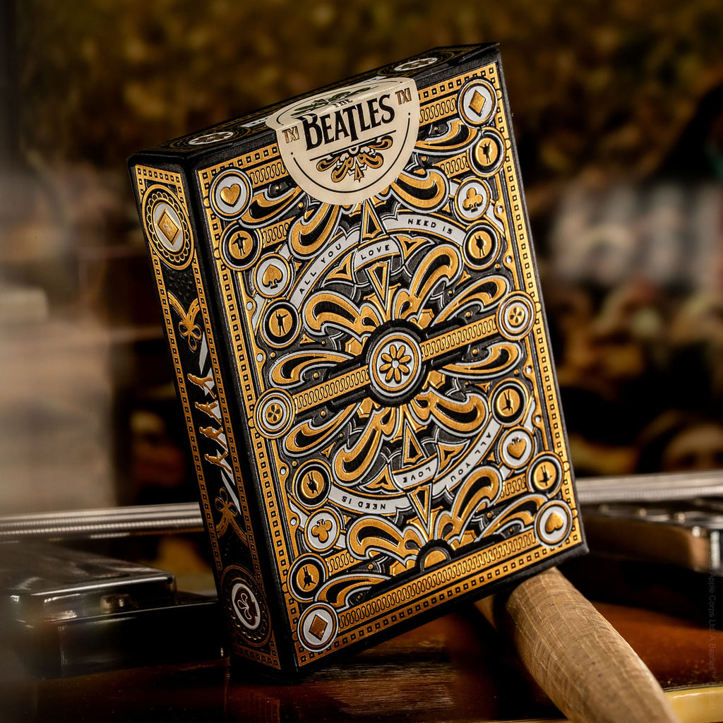 Zdjęcie produktu The Beatles Karty do gry Black Special Edition