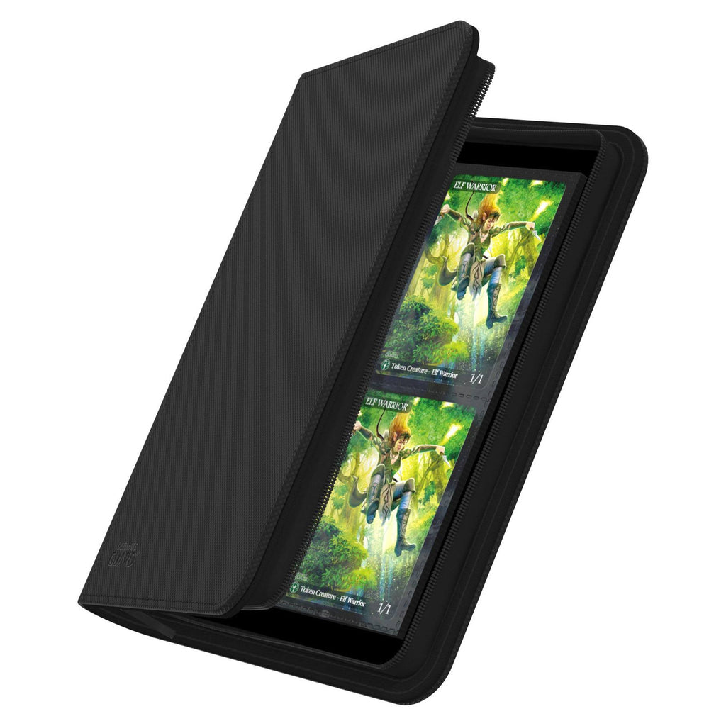 Zdjęcie produktu Ultimate Guard Zipfolio 160 8-Pocket Xenoskin – Czarny