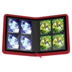 Zdjęcie produktu Ultimate Guard Zipfolio 160 8-Pocket Xenoskin - Czerwony