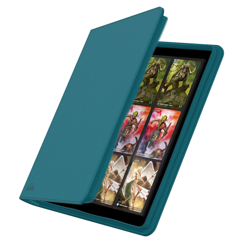 Zdjęcie produktu Ultimate Guard Zipfolio 480 24-kieszeniowy Xenoskin - Petrol