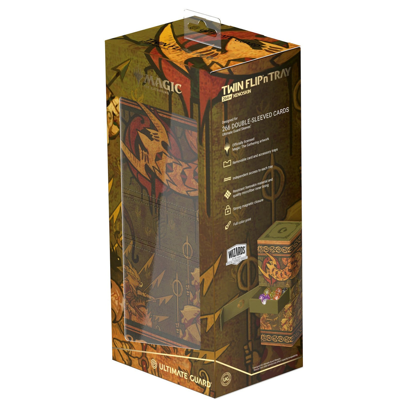 Product image Ultimate Guard Twin Flip'n'Tray 266+ Xenoskin Magic: The